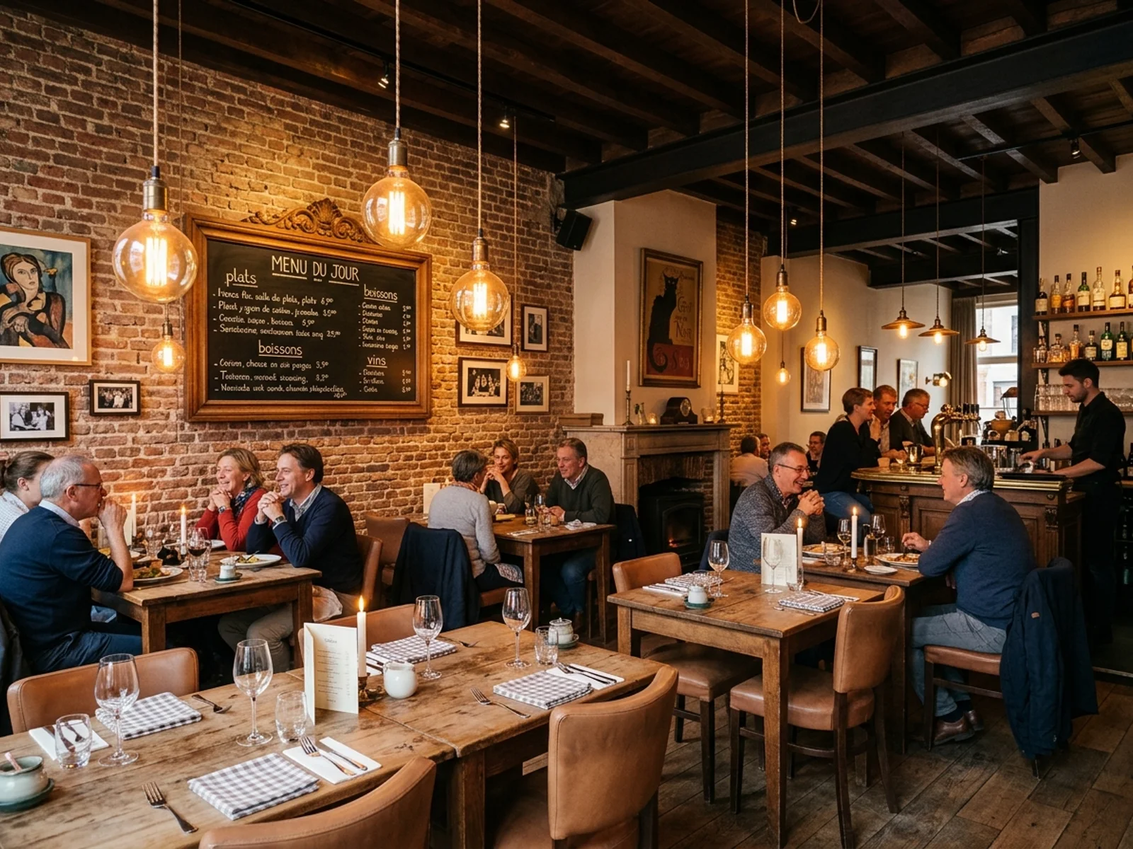 Sfeervol horeca interieur